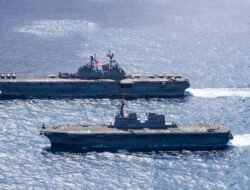 Tensi Timur Tengah Memanas, Kapal Serbu Amfibi AS USS Tripoli Menuju Teluk Persia