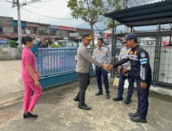 Amankan Arus Mudik Lintas Sektoral, Kapolres Tinjau Langsung Kesiapan Pospam di Kubu Raya