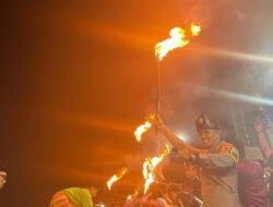 Mengulas Sejarah Pengusir Kuntilanak, Kapolresta Pontianak Perdana Nyalakan Meriam Karbit di Gang Darsyad