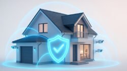 Ilustrasi - Panduan mengamankan dan memantau rumah kosong menggunakan ponsel cerdas saat mudik 2026. Manfaatkan kamera pengawas dan stop kontak pintar. (Dok. Ist)