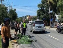 Mobil Pemudik Ditabrak Pemotor Diduga Mabuk dalam Kecelakaan di Bengkayang