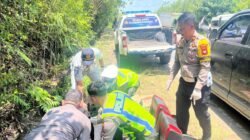 "Empat orang meninggal dunia dalam kecelakaan maut antara minibus dan truk boks di Jalan Trans Kalimantan KM 63 Kubu Raya. Diduga sopir kurang konsentrasi."