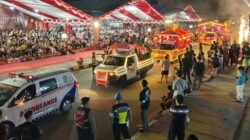 Ribuan warga antusias saksikan Pawai Lampion Singkawang 2577 Kongzili. Momentum Imlek bertepatan dengan Ramadan jadi simbol kuatnya toleransi beragama.