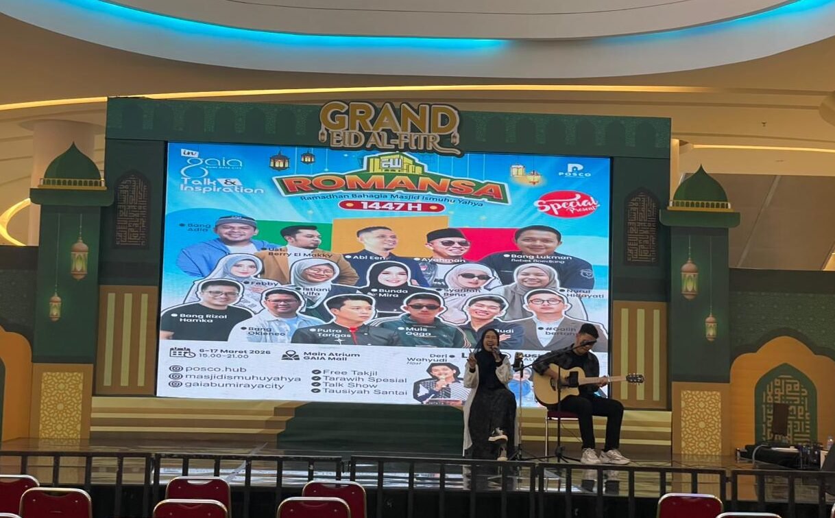 "Gaia Bumi Raya City berkolaborasi dengan Masjid Ismuhu Yahya menggelar acara Romansa Ramadhan selama lima hari, diawali dengan program berbagi bersama santri dhuafa."