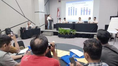 Suasana pemaparan data otomotif nasional dan program Astra Daihatsu dalam acara konferensi pers bersama awak media. (Dok. HO/Faktakalbar.id)