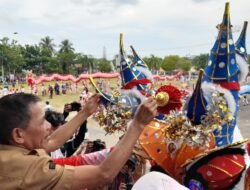 Wakil Bupati Jamhuri Amir Sambut Kunjungan 10 Naga dan Barongsai di Kantor Bupati
