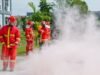 Prajurit Kodaeral XII Gelar Latihan Peran Kebakaran Asah Kesiapsiagaan di Mempawah