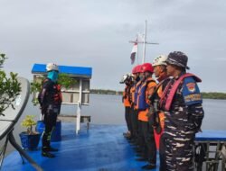 Posal Kendawangan Terlibat Operasi SAR Pencarian ABK KM Kun Jaya 1 yang Jatuh ke Laut