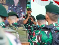 Tinjau Pos Gabma Temajuk, Pangdam XII Tanjungpura Puji Solidnya Sinergi Militer RI-Malaysia