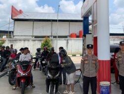 Cegah Panic Buying di Perbatasan, Polisi Pastikan Ketersediaan BBM di Entikong Aman Terkendali