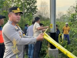 Lahan 7,2 Hektare Terbakar, Polres Segel TKP Karhutla di Kubu Raya Pakai Garis Polisi