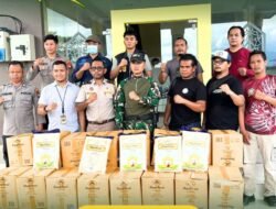 Karantina Kalbar Sita 1 Ton Beras Kadaluarsa Asal Malaysia di Entikong