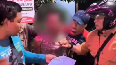 Tim Spartan Polsek Pontianak Barat tangkap pria inisial JM (45), buronan kasus pengerusakan dan pencurian besi di Komplek Duta Marta sejak 2023 silam.