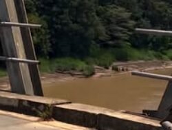 Dua Batang Besi Pengaman Raib, Polisi Selidiki Kasus Pencurian Besi Jembatan Melawi II