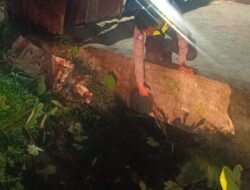 Hilang Kendali di Tikungan Gelap, Pemotor Tewas Terjun ke Parit Jalan Angkasa Pura II