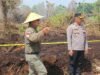 Pasang Garis Polisi di 9 Titik, Polres Kubu Raya Segel Lahan Karhutla di Sungai Raya Dalam