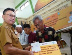 2.030 Warga Kurang Mampu di Pontianak Terima Bantuan Sosial Tunai APBD 2026