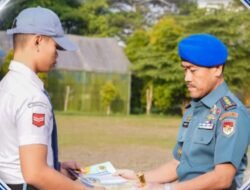 Cetak Generasi Disiplin, Kodaeral XII Kukuhkan Kadet Muda KKRI di Pontianak