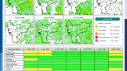 Prakiraan Cuaca Kalimantan Barat Hari Ini: BMKG Peringatkan Potensi Hujan dan Angin Kencang
