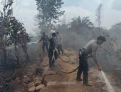 Karhutla Landa Mempawah Timur, Jalan Utama Menuju Dusun Telayar Nyaris Ambles