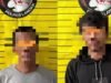 Tak Berkutik, Dua Terduga Pengedar Sabu di Ngabang Ringkus Satresnarkoba Polres Landak