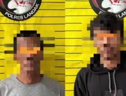 Tak Berkutik, Dua Terduga Pengedar Sabu di Ngabang Ringkus Satresnarkoba Polres Landak