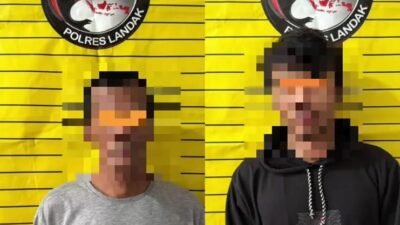 "Satresnarkoba Polres Landak tangkap dua terduga pengedar sabu berinisial T dan A di Ngabang. Simak kronologi penangkapan dan barang bukti yang disita."