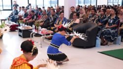 Wakil Wali Kota Singkawang Muhammadin membuka RAT CU Bonaventura Tahun Buku 2025. Ia menekankan transparansi dan akuntabilitas pengelolaan koperasi. (Dok: Prokopim Singkawang)