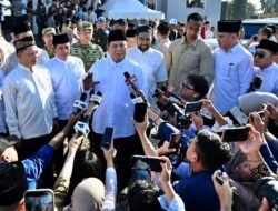 Rayakan Idulfitri di Aceh Tamiang, Presiden Prabowo Tinjau Huntara dan Puji Kecepatan Pemulihan Bencana