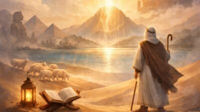 Ilustrasi - Surah Taha bukan sekadar kisah Nabi Musa, melainkan pesan spiritual untuk manusia modern dalam menemukan ketenangan hidup di tengah kegelisahan. (Dok. Ist)