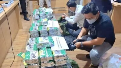 Barang bukti sabu seberat 59.850 gram. (Dok. Ist)