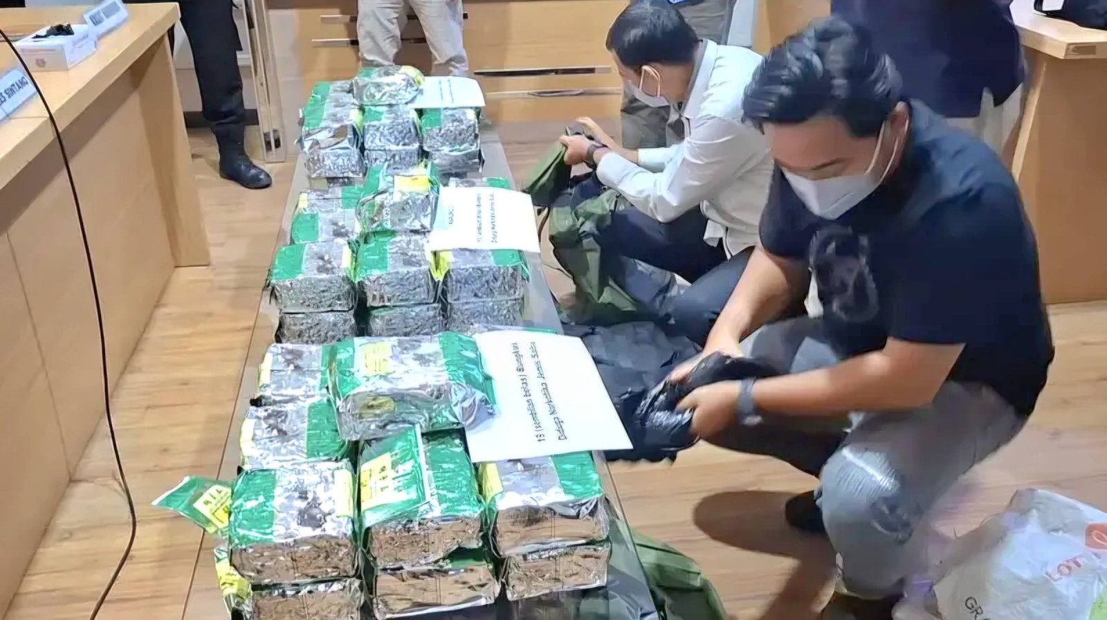 Barang bukti sabu seberat 59.850 gram. (Dok. Ist)