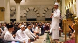 Pangdam XII/Tanjungpura beserta jajaran Forkopimda Kota Pontianak saat menghadiri kegiatan Safari Ramadhan yang diisi tausiyah oleh Ustadz Das'ad Latif.