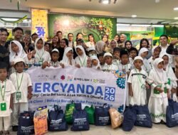 Sambut Idul Fitri, 20 Anak Yatim di Pontianak Diajak Belanja Baju Lebaran dan Buka Puasa Bersama