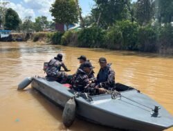 Kapal MV JH 7 Tenggelam di Sungai Tayan, Kodaeral XII Bantu Operasi SAR