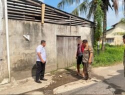 Buang Limbah ke Jalan, Satpol PP Ketapang Tegur Pengelola Toko Hijab