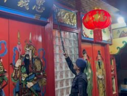 Amankan Ritual Naga Buka Mata, Polda Kalbar Sterilisasi Kelenteng Kuan Tie Bio Pontianak