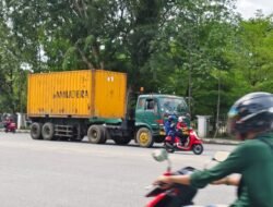 Operasional Kendaraan Angkutan Barang Dibatasi Jelang Lebaran di Pontianak
