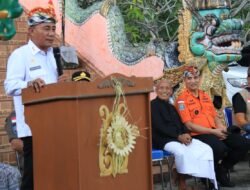 Pesan Toleransi Wagub Kalbar Saat Lepas Ribuan Peserta Pawai Ogoh-Ogoh di Kubu Raya