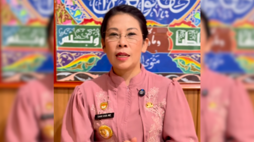 Wali Kota Singkawang Tjhai Chui Mie saat mengumumkan pencabutan surat edaran pembatasan pengisian BBM melalui akun Instagram pribadinya, Kamis (19/3/2026).