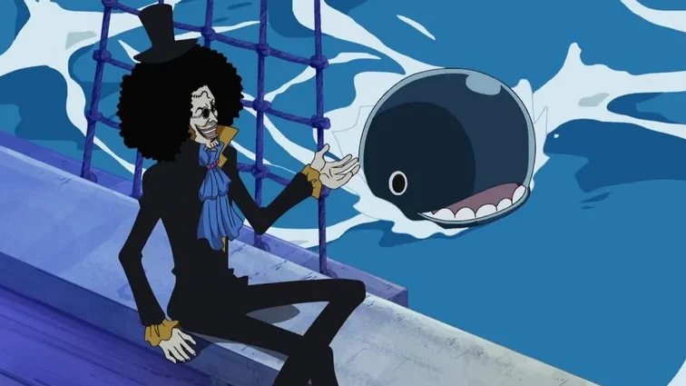 "Kenali Brook lebih dekat, sang Soul King di One Piece. Simak 5 fakta menarik mulai dari rahasia buah iblis hingga janji mengharukannya kepada Laboon."