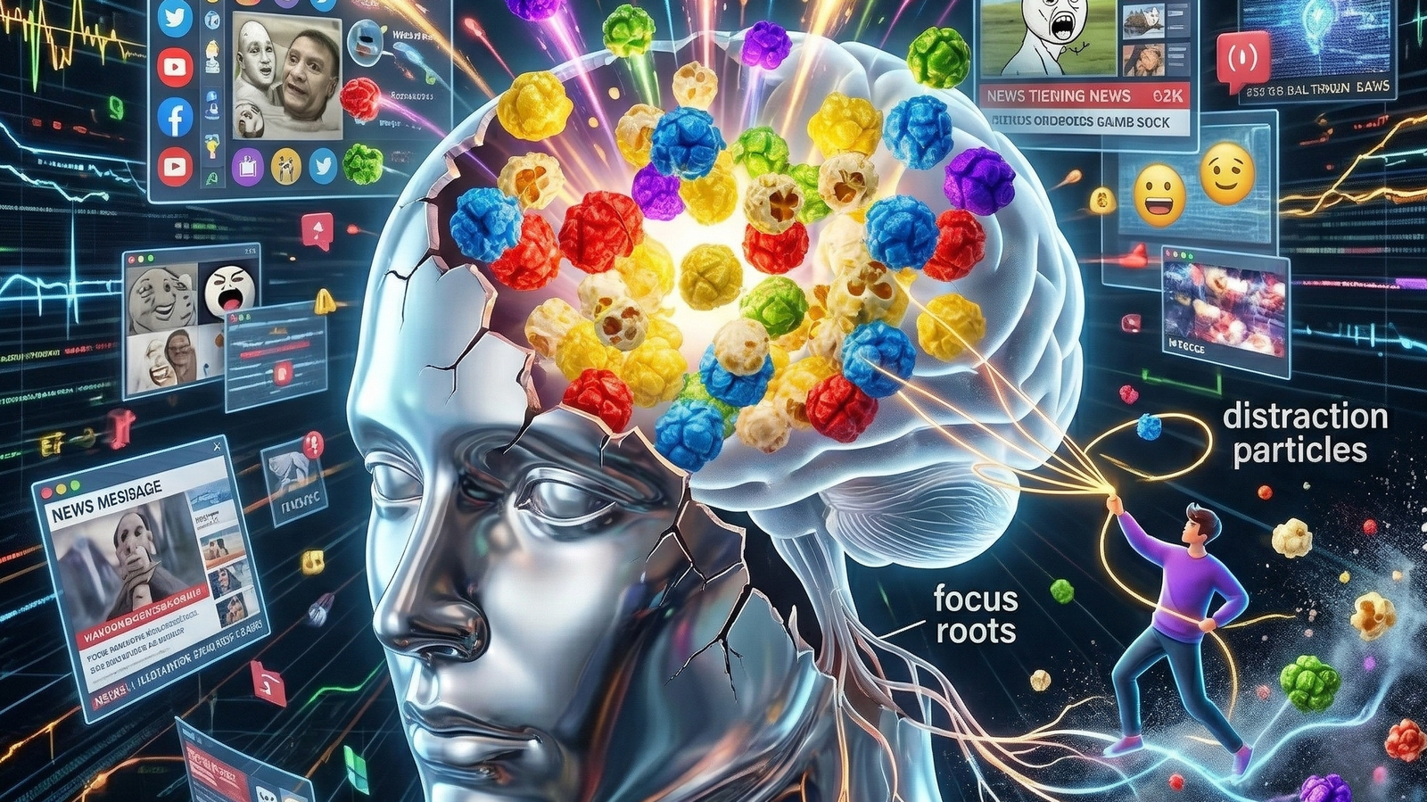 Apa Itu Popcorn Brain dan Cara Mengatasinya