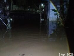 Hujan Deras Sebabkan Banjir di Way Khilau Pesawaran Rendam Ratusan Rumah dan 1 Warga Hilang