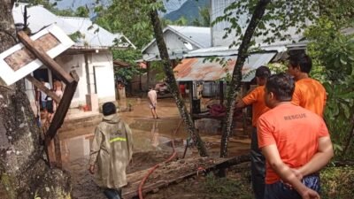 Kondisi setelah terjadinya banjir bandang yang menerjang Kabupaten Lombok Utara, Provinsi Nusa Tenggara Barat pada Minggu (5/4) Sumber foto dan video: BPBD Kabupaten Lombok Utara