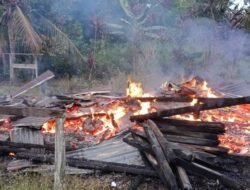 Rumah Lansia Ludes Jadi Abu, Kebakaran di Beduai Berawal dari Sisa Api Memasak