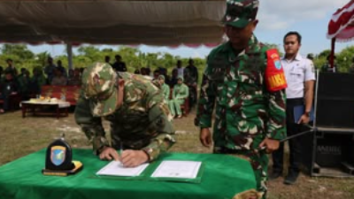 Program TMMD Imbangan ke-128 di Singkawang resmi dibuka. Sinergi Pemkot dan TNI sasar percepatan pembangunan fisik hingga penanganan stunting di desa.