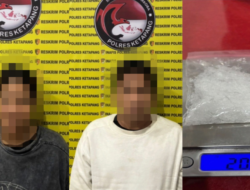 Selundupkan Sabu 20 Gram dalam Rice Cooker, Dua Warga Tumbang Titi Diringkus