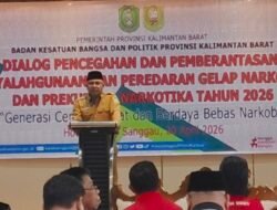 Pemkab Sanggau Ajak Masyarakat Masifkan Perang Melawan Narkoba