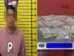 Polisi Tangkap Pria 58 Tahun Pengedar Sabu di Ketapang, Sita 5,92 Gram Barang Bukti