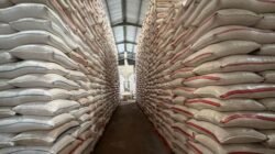 "Merespons ancaman krisis pangan akibat ketegangan geopolitik, Cadangan Beras Pemerintah (CBP) di Perum Bulog mencatatkan rekor tertinggi mencapai 4,7 juta ton."